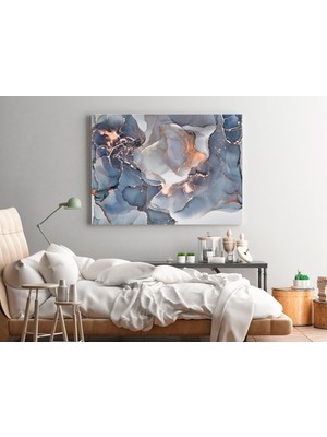 Geometrik Boyama Mürekkep Soyut Sanat, Modern Yaratıcı Kanvas Tablo, Geometrik Soyut Sanat