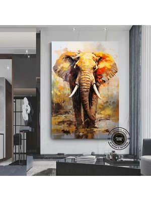 Modern Bale Kanvas Tablosu – Soyut Balerin Baskısı; Dans & Kadın; Ev Hediyesi