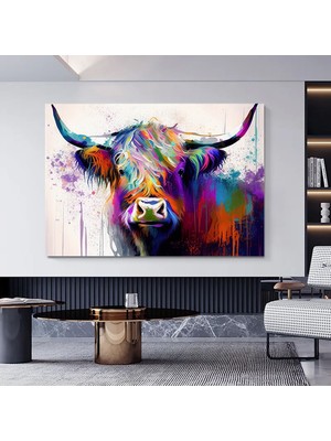 Soyut Kadın Figür Tablosu; Büyük Kanvas Duvar Sanatı; Kadın Figürü Kanvası; Turuncu Doku Tablosu