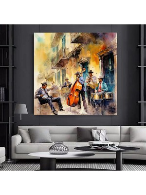 3 Maymun Kanvas Sanatı; Düşünen Maymunlar; Zeki Maymun Kanvas; Hayvan Duvar Sanatı; Ev Dekoru