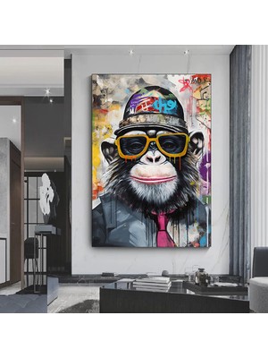 Red Bull Afiş Duvar Sanatı; Boğa Duvar Dekoru; Soyut Baskı; Buffalo Desenli; Çokgen Boğalar Kanvas;