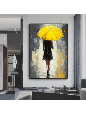 Renkli Fil Kanvas Baskısı; Pop Art Duvar Sanatı; Suluboya Fil Posteri; Yatak Üstü Dekor