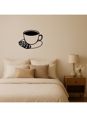 Çay ve Kurabiye Tasarımlı Dekoratif Tablo - TNC4564-4121