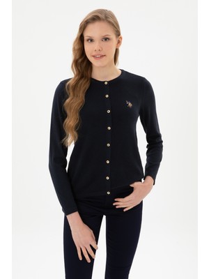 U.s. Polo Assn. Kadın Lacivert Hırka (Triko) 50307737-VR033