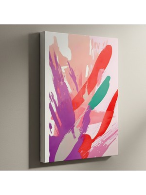 Soyut Pembe Tonları Tablosu