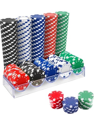 Profesyonel Poker Fiş/çip Seti 100’LÜ Casino Kalitesinde Oyun ve Hobi Takımı Luxury Vip Özel Üretim