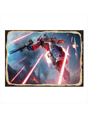 Bedeko Transformers Model Mdf Tablo 50 cm x 70 cm