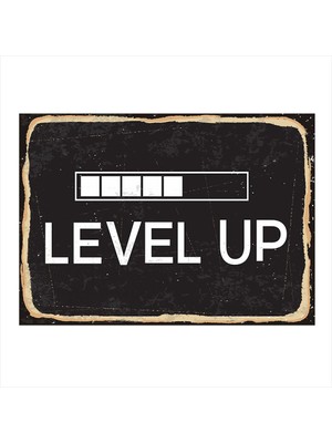 Bedeko Level Yükleniyor Dekoratif Mdf Tablo 50 cm x 70 cm