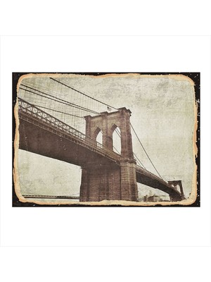 Bedeko Köprü Model Mdf Tablo 50 cm x 70 cm