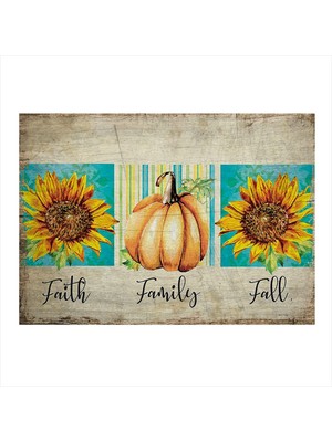 Bedeko Ailece Inançlı Olmak Mdf Poster 50 cm x 70 cm