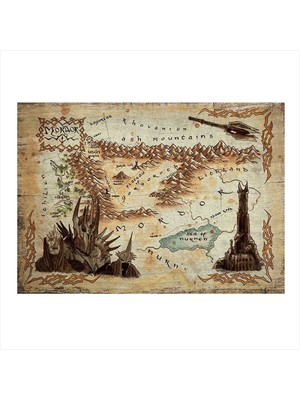 Bedeko Mordor Art Mdf Tablo 50 cm x 70 cm