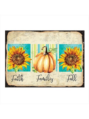 Bedeko Ailece Inançlı Olmak Model Mdf Tablo 50 cm x 70 cm