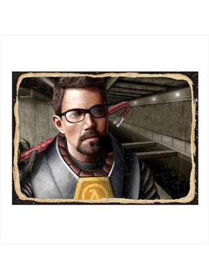 Bedeko Half Life Modern Mdf Tablo 50 cm x 70 cm