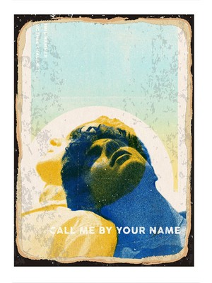 Bedeko Call Me By Your Name Dekoratif Mdf Tablo 50 cm x 70 cm