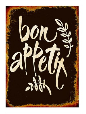 Bedeko Afiyet Olsun Hediyelik Mdf Tablo 50 cm x 70 cm