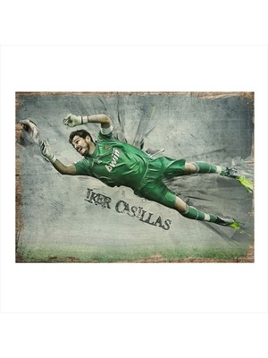 Bedeko Iker Casillas Art Mdf Tablo 50 cm x 70 cm