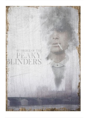 Bedeko Peaky Blinders Modern Mdf Tablo 50 cm x 70 cm