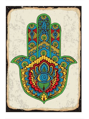 Bedeko Spiritüel Desenler Dekoratif Mdf Tablo