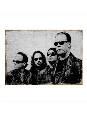 Bedeko Metallica Desenli Mdf Tablo 50 cm x 70 cm