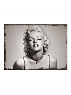 Bedeko Ahşap Tablo Marilyn Monroe