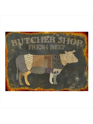 Bedeko Kasap Mdf Tablo 35 cm x 50 cm