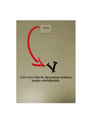 Bedeko Ahşap Tablo Luke Skywalker ve Obi-Wan Kenobi