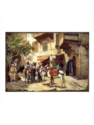 Bedeko Ahşap Tablo Evliya Çelebi