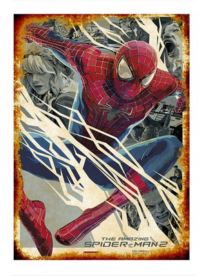 Bedeko Ahşap Tablo Örümcek Adam Posteri