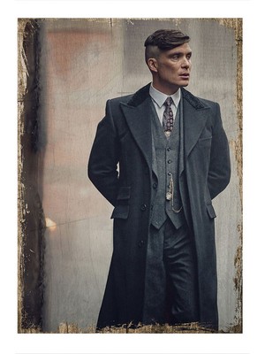 Bedeko Peaky Blinders Model Mdf Tablo 35 cm x 50 cm
