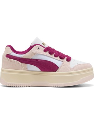 Puma Bordo - Pembe Kız Çocuk Yürüyüş Ayakkabısı 40434002-REBOUND Femme Memoires Jr
