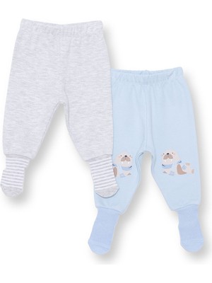 Hellobaby Erkek Bebek 2li Çoraplı Pantolon