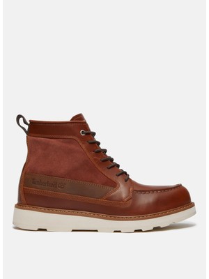 Timberland Sığır Derisi Kahve Erkek Bot Brıtton Mılls Mıd Lace Up Waterproo