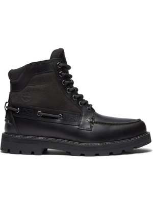 Timberland Inek Derisi + Poliüretan Siyah Erkek Bot Brıtton Road Mıd Lace Up Boot