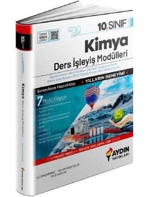 Aydın 10. Sınıf Kimya Ders İşleyiş Modülleri Yeni