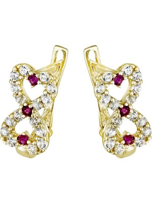 Altın Çocuk Sonsuzluk Küpe T076856