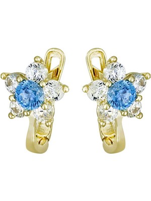 Altın Çiçek Çocuk Küpe T076824