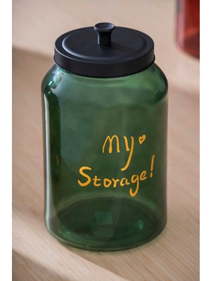 Pierre Metal Kapaklı Kavanoz Seti - 28 cm