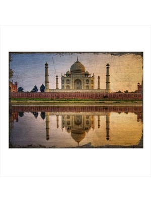 Bedeko Ahşap Tablo Tac Mahal