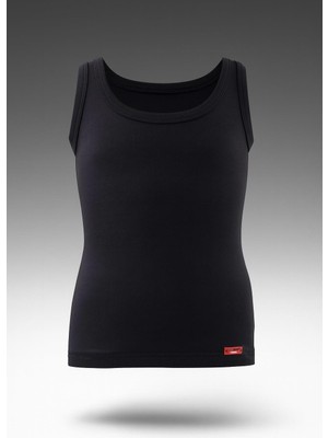 Blackspade Siyah Çocuk Termal Atlet 2. Level – Kışlık Isı Koruyucu Atleti New