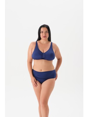 4004BK Toparlayıcı Bikini Tk. Lacivert
