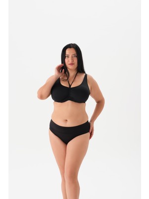 4055BK Balenli Toparlayıcı Bikini Tk. Siyah
