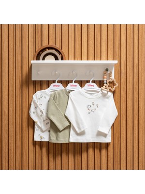 Tiffany Baby Farm Village Theme 3'lü Sweat 51096