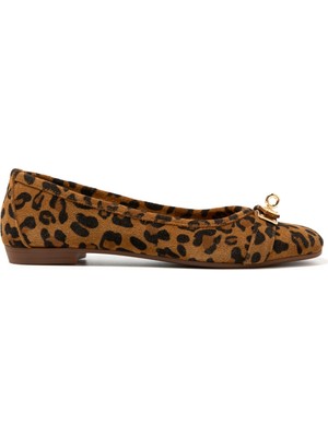 Kadın Babet MAR-25Y-194-6050 John May Taba Leopar