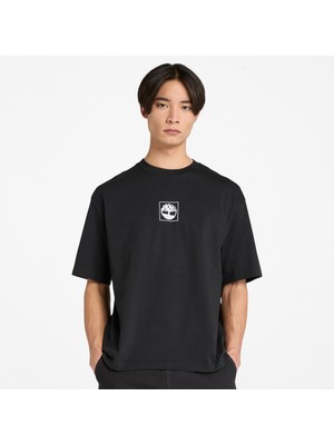 Timberland Building Blocks Erkek Beyaz T-Shirt.-