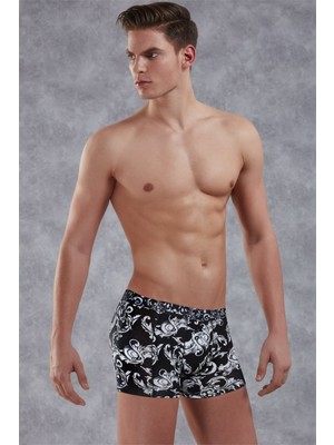 Doreanse Erkek Modal Çok Renkli Baskılı Torbalı  Normal Paça Boxer 1888