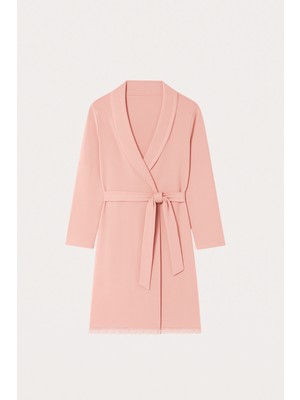 Kadın Silver Sabahlık Pembe