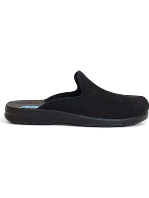 2215-9955-1 Ökçe Dikeni Için Uyumlu Tam Anatomik Erkek Ev,ofis Terliği - NKT02215-SIYAH-40