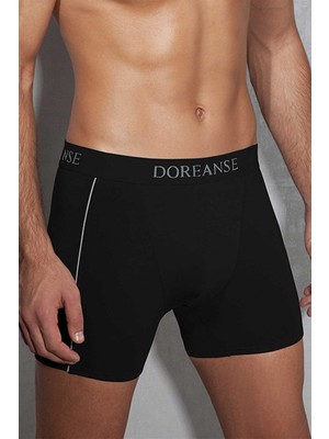Doreanse Erkek Modal Çizgili  Normal Paça Boxer 1780