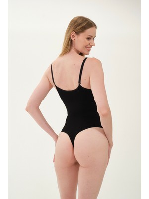 Mistirik Mimola Model Göbek Karın Toparlayıcı Korse Etkili Alttan Zıbınlı String Body