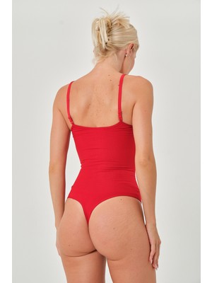 Mistirik Mimola Model Göbek Karın Toparlayıcı Korse Etkili Alttan Zıbınlı String Body